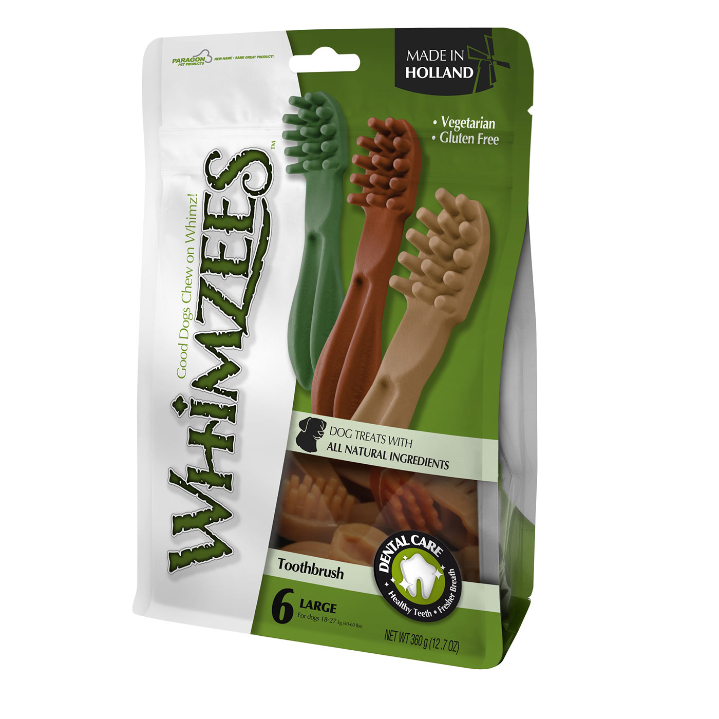 Whimzees Large Toothbrush Star Chews