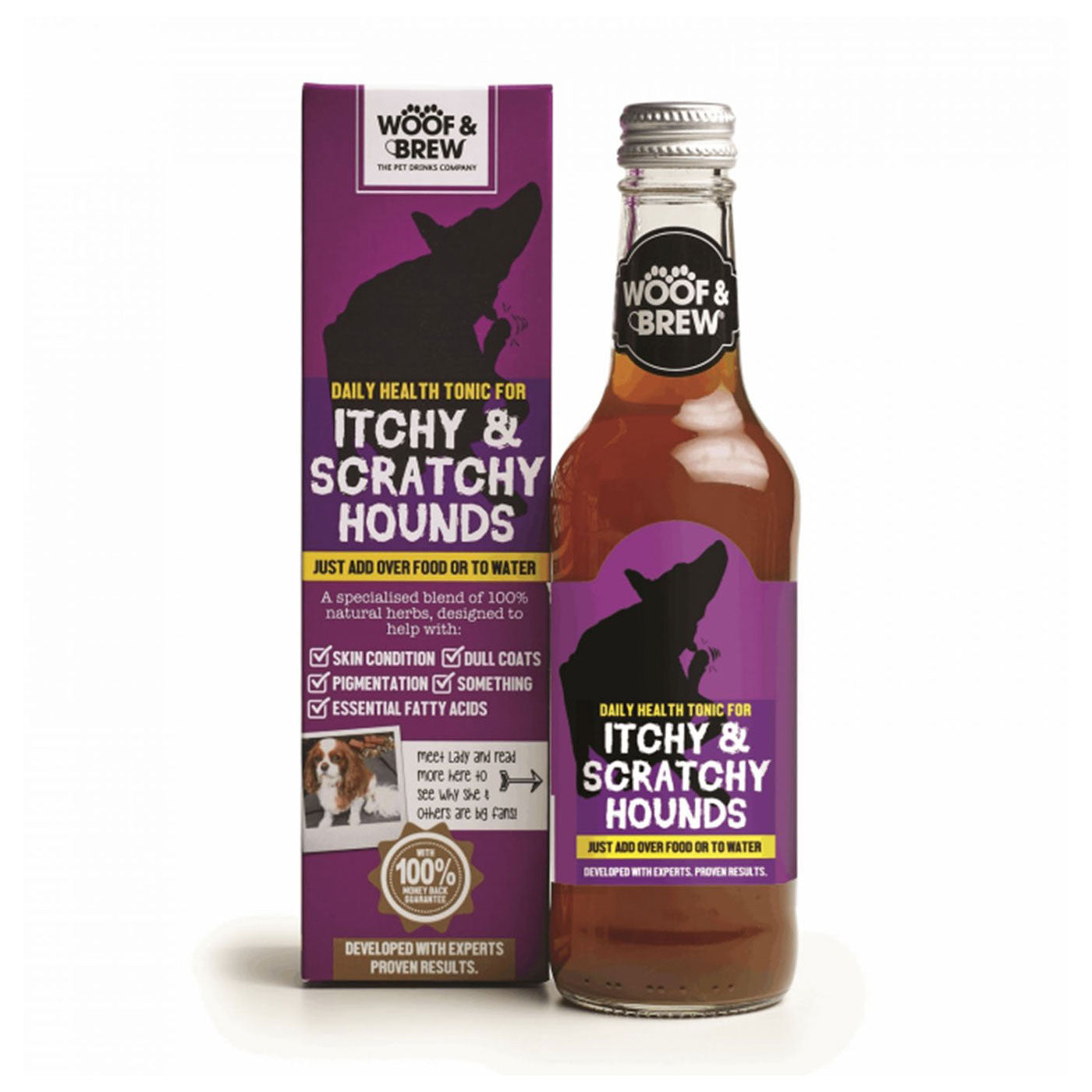 Woof & Brew Itchy and Scratchy Hound Herbal Tonic